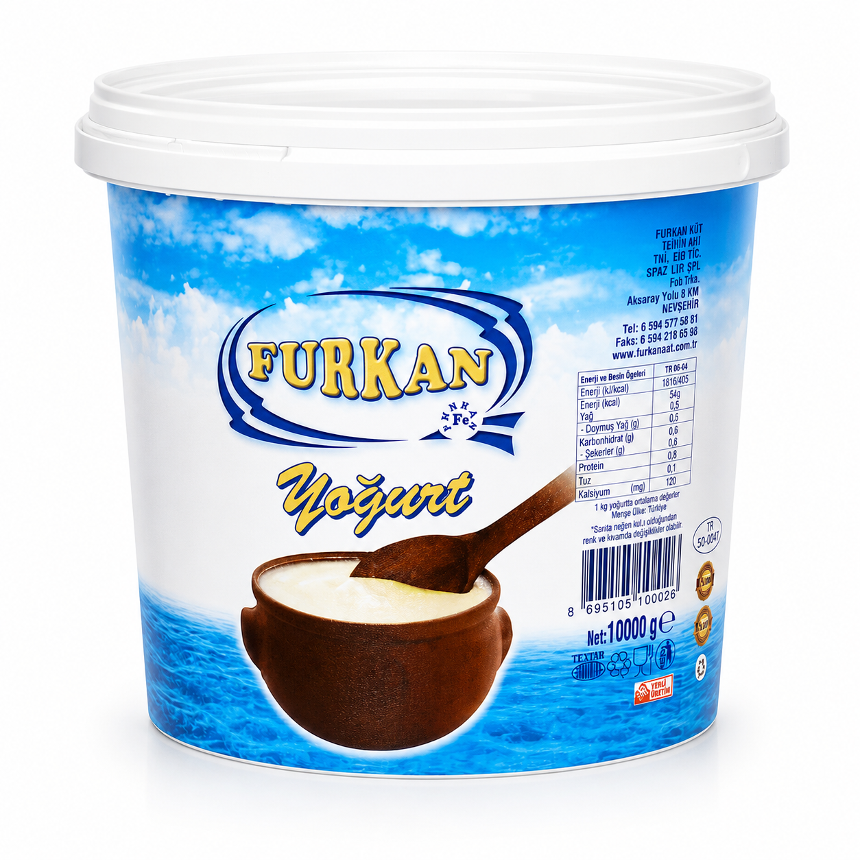 Furkan Yoğurt Tam Yağlı